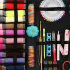 Set articole de cusut cu geanta de depozitare, 183 piese