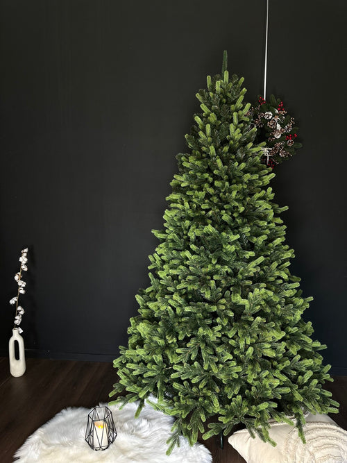 Brad artificial Christmas Deluxe by , Carpati cu varfuri verzi, 2D+3D, 230cm