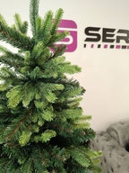 Brad artificial Christmas Deluxe by , Carpati cu varfuri verzi, 2D+3D, 180cm