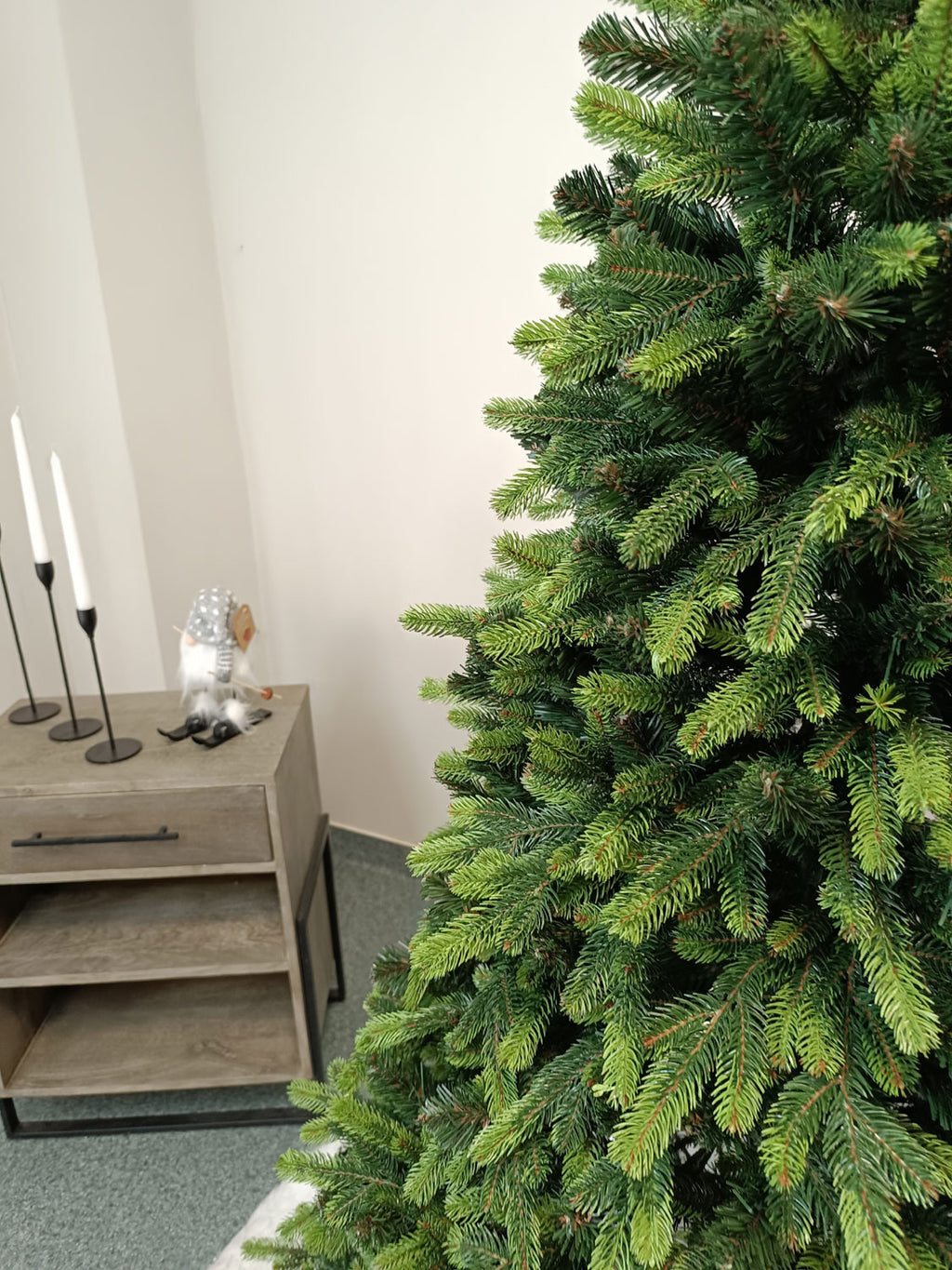 Brad artificial Christmas Deluxe by , Carpati cu varfuri verzi, 2D+3D, 180cm