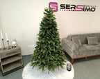 Brad artificial Christmas Deluxe by , Carpati cu varfuri verzi, 2D+3D, 180cm