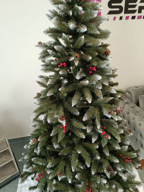 Brad artificial Christmas Deluxe by , Frasin de Munte, 2D, 240cm