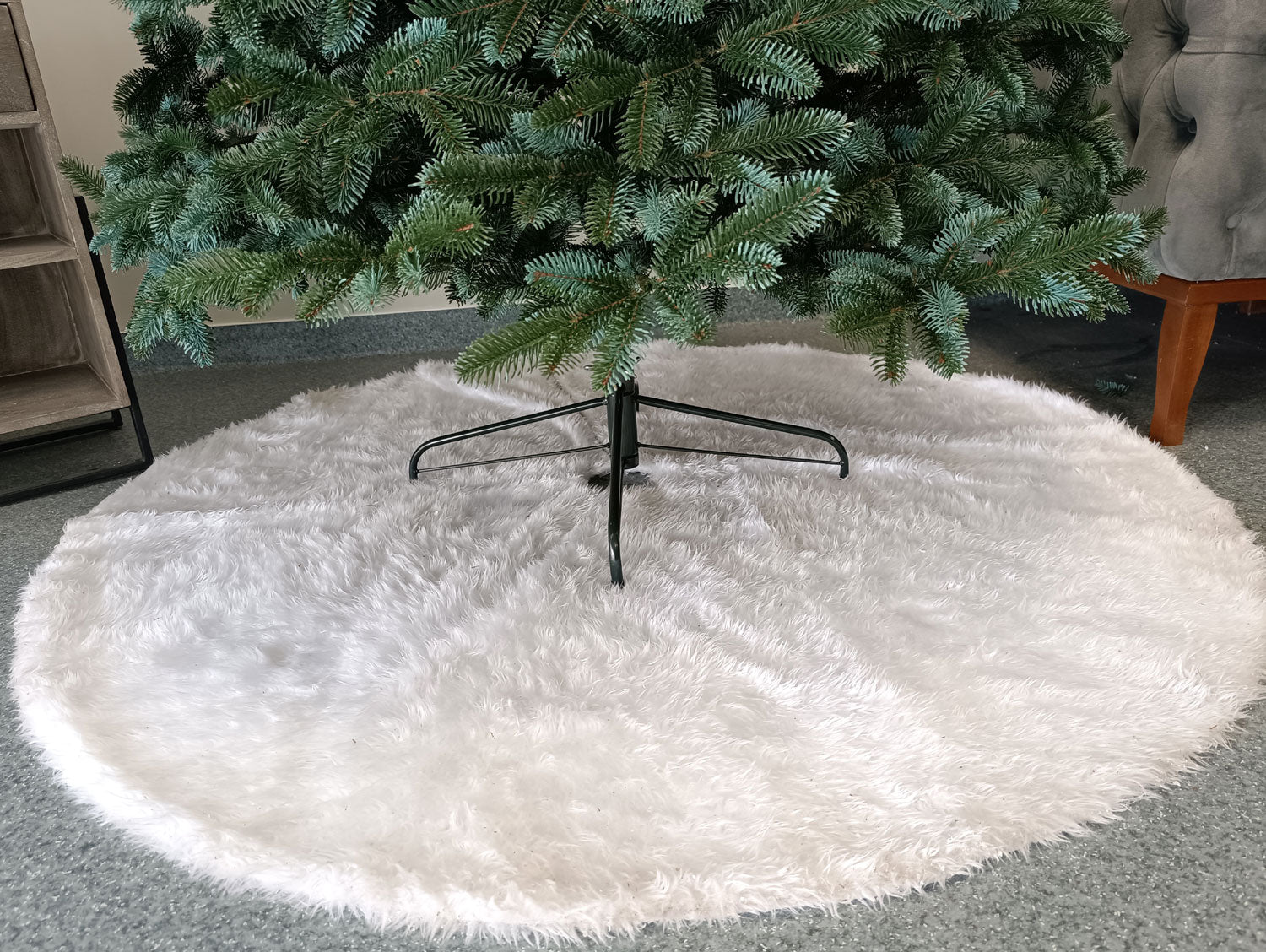 Brad artificial Christmas Deluxe by , Canada argintiu, 3D, 210cm