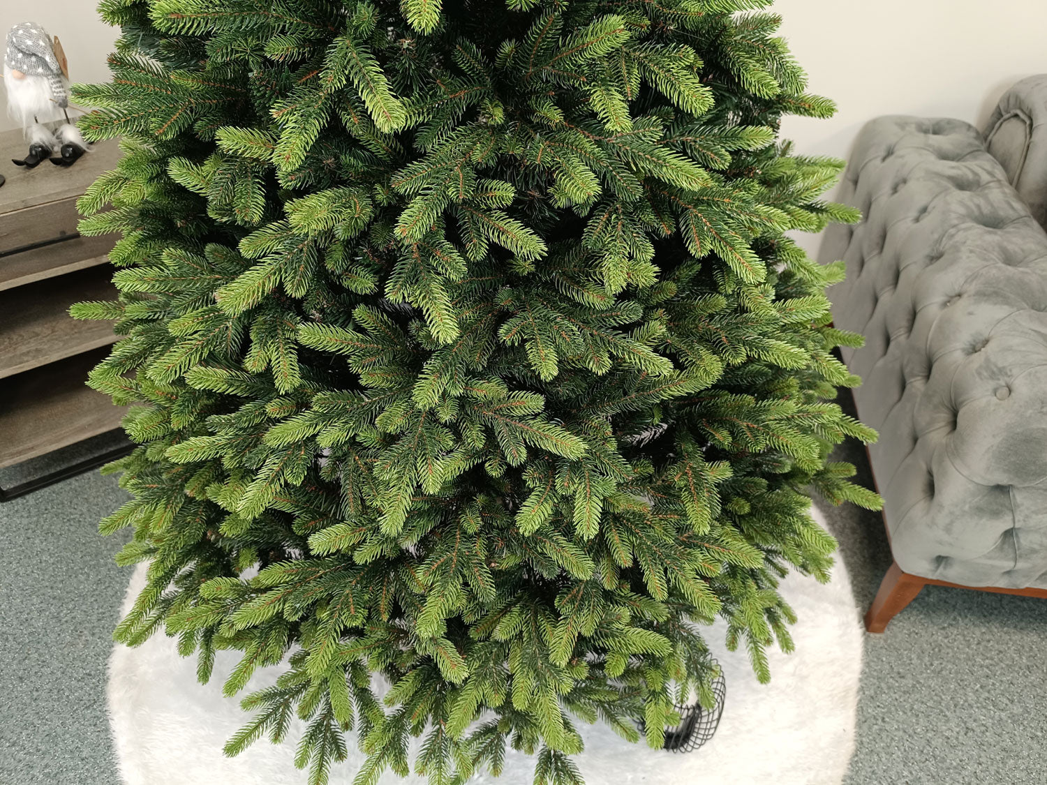 Brad artificial Christmas Deluxe by , Carpati cu varfuri verzi, 2D+3D, 210cm