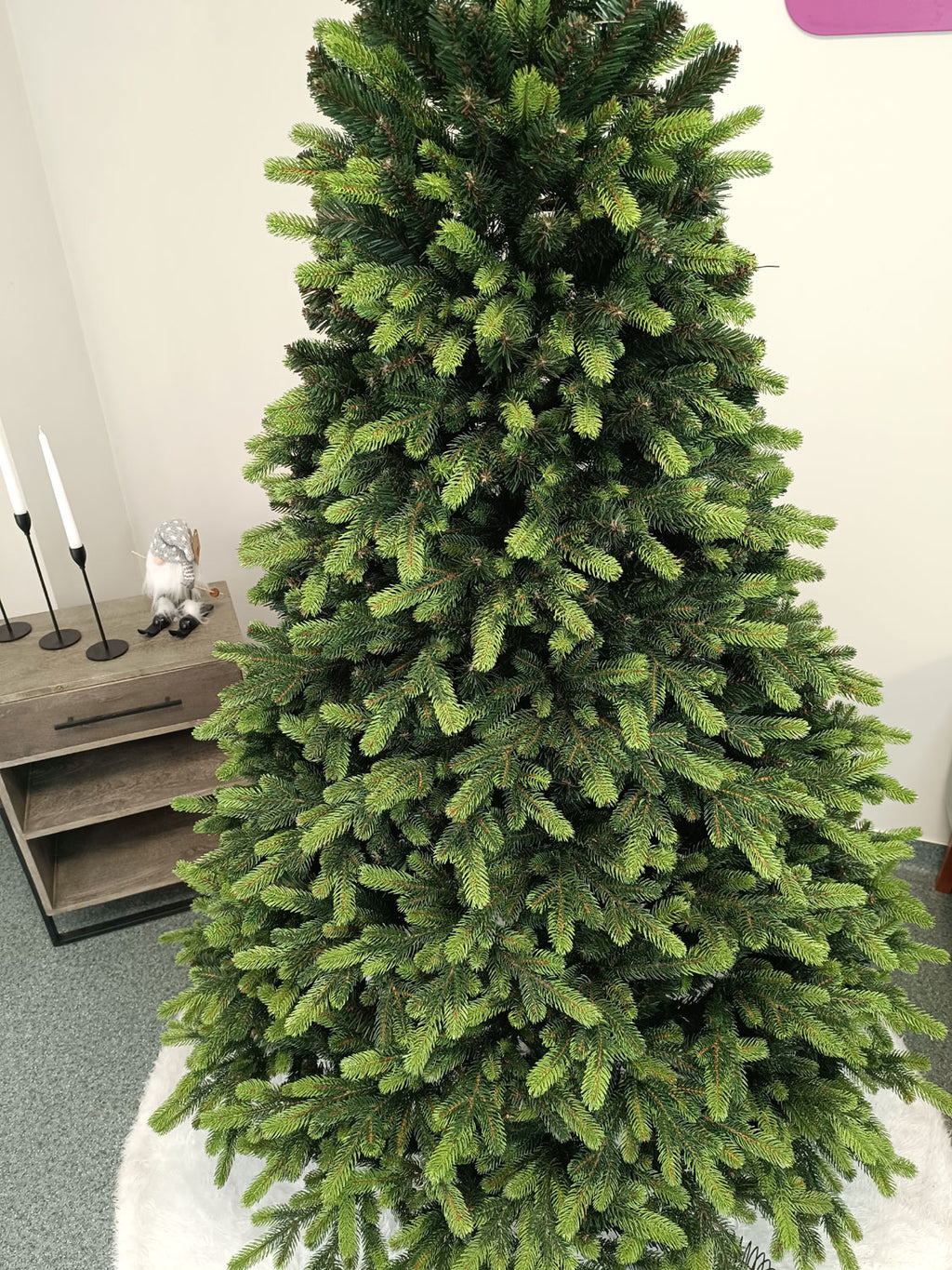 Brad artificial Christmas Deluxe by , Carpati cu varfuri verzi, 2D+3D, 210cm