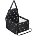 Geanta auto de transport animale de companie, caini si pisci, negru, 40x43x30cm