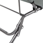 Sezlong pliabil  GC30, Relax Zero Gravity, 80x60x153cm, gri mediu