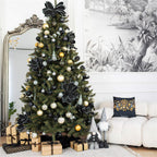Brad artificial Christmas Deluxe by , Caucazian Premium, 2D, 220cm