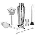 Set Cocktail Shaker Kit pentru barmani 550ml, KI23, 8 piese