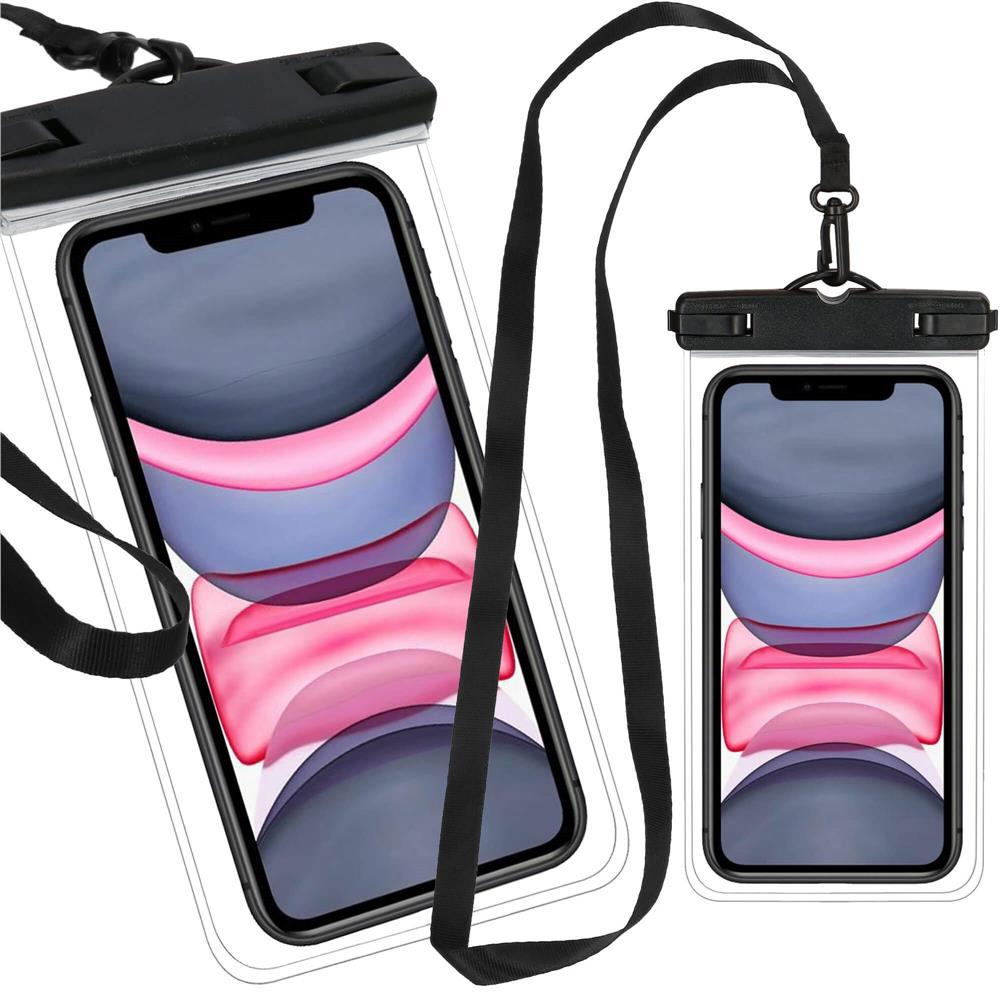Husa telefon subacvatica waterproof impermeabila, universala, 180x110mm, cu snur