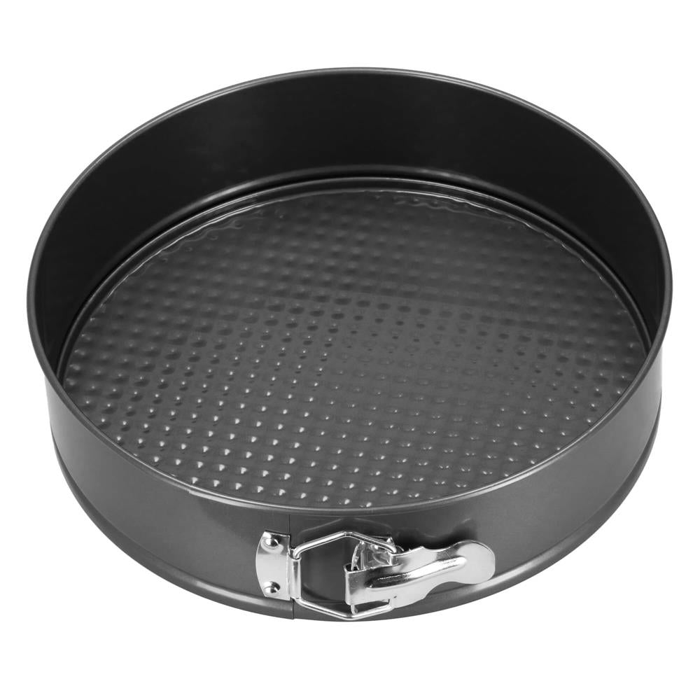 Set 3 forme de copt, 27, 25 si 23 cm, cu fund detasabil, gri