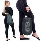 Sac de dormit tip mumie, cu geanta de transport, 210x73cm, 8-20grade, culoare gri