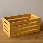 Cos depozitare 5Five din bambus masiv, 15x31x15 cm, natur