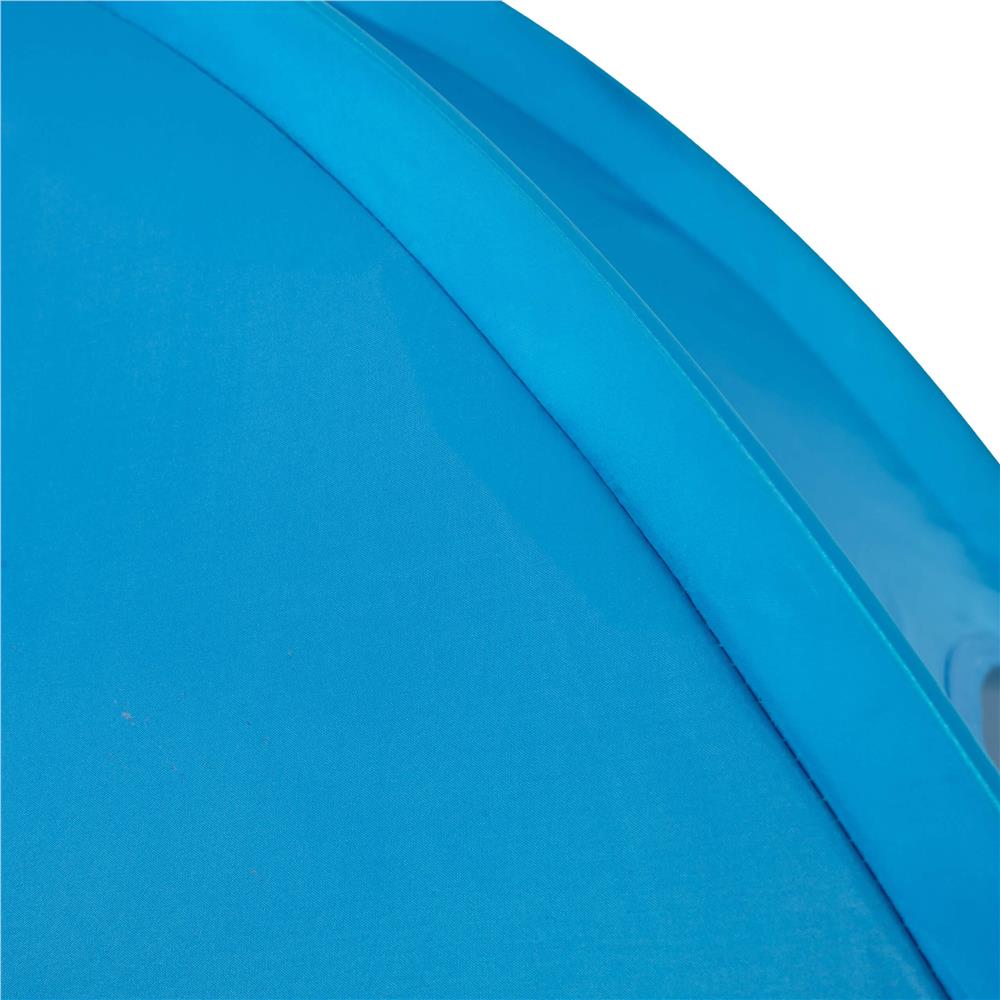 Cort plaja autoexpansibil POP-UP cu plasa ventilatie si protectie UV, 160x140x115 cm, albastru