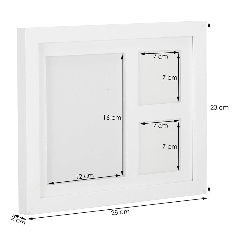 Kit amprenta mulaj manuta sau piciorus bebe si rama foto, 23x28cm, cu cutie de cadou, cadrul alb