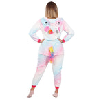 Pijama tip salopeta pentru dama, model unicorn, marime M