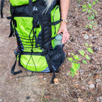 Rucsac tactic militar pentru drumetie, cu husa de ploaie, 90 litri, 25 kg, 85x38x26 cm, verde negru