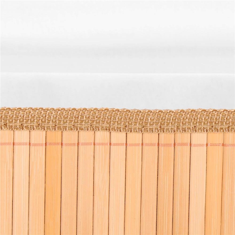 Set 3 cutii organizatoare din bambus, cu capac, diverse dimensiuni, maro