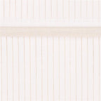 Cos de rufe din bambus cu capac, 2 compartimente, sac detasabil, volum 100L, 54x35x60cm, alb