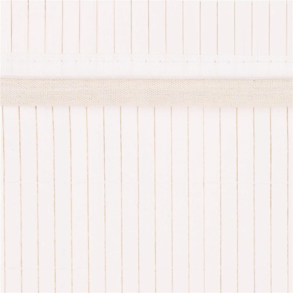 Cos de rufe din bambus cu capac, 2 compartimente, sac detasabil, volum 100L, 54x35x60cm, alb