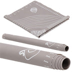 Plansa din silicon alimentar de framantat aluat, rezistenta la temperaturi ridicate, 50x40cm, gri