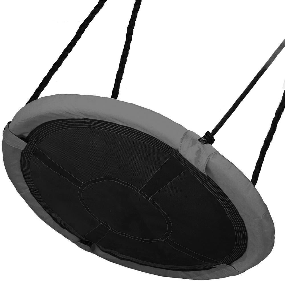 Leagan tip cuib 110cm, inaltime reglabila, 150 kg, Gri