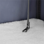 Carucior tip troller pentru transport animale, dublu cu 2 compartimente separate, maxim 22 kg, 55x34x26 cm, gri