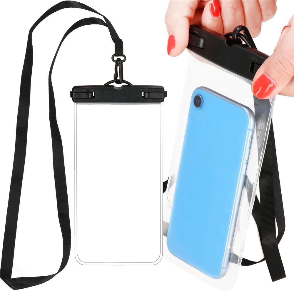 Husa telefon subacvatica waterproof impermeabila, universala, 180x110mm, cu snur