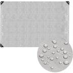 Prelata din polietilena impermeabila laminata, 270g/m2, 3x3m, gri