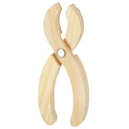 Trusa de unelte pliabila pentru copii din lemn natural , 26 unelte si accesorii