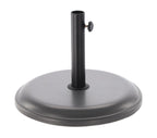 Suport baza pentru umbrele de gradina, din beton, 45 cm diametru, 16kg, gri