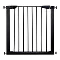 Poarta de siguranta Safety Gate pentru scari, ajustabila 75-82 cm, din otel, neagra