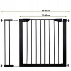 Poarta de siguranta Safety Gate pentru scari, ajustabila 89-96 cm, din otel, neagra
