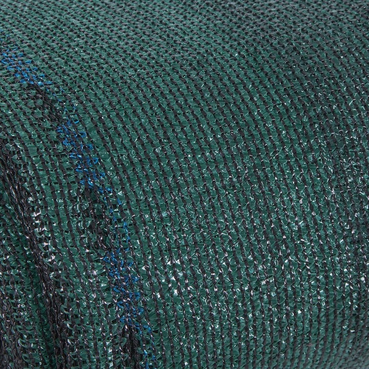 Plasa umbrire si intimitate pentru gard, 1.7m latime, 25m lungime, 140g densitate, verde