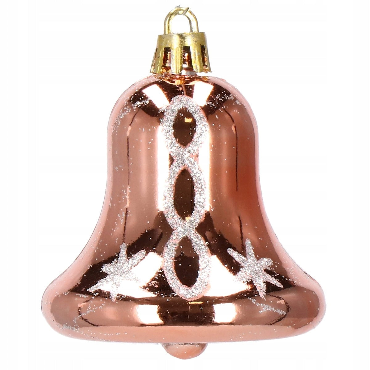 Set globuri si decoratiuni de Craciun, 152 piese, diverse dimensiuni, roz auriu