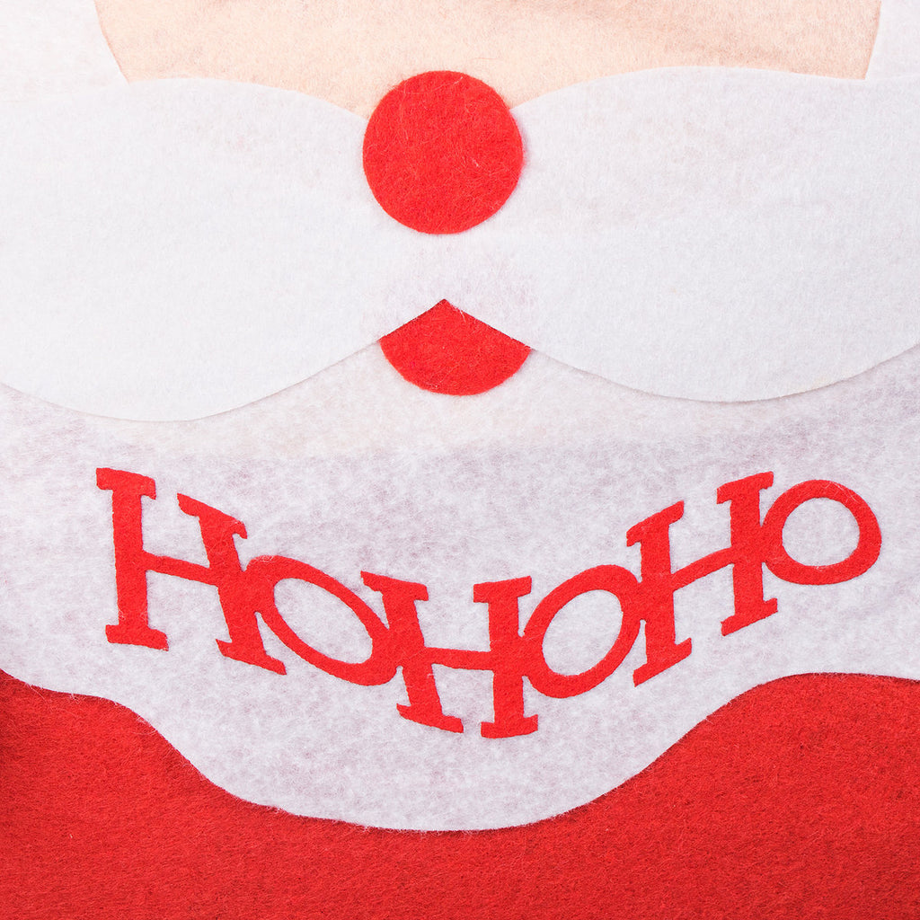 Sac de cadouri pentru Mos Craciun, 110x70cm, rosu