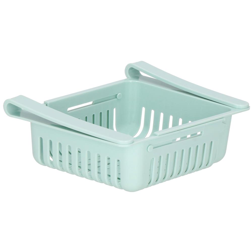 Organizator frigider, model cos extensibil, 16x28.5cm, menta
