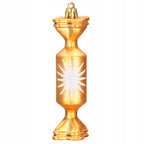 Set globuri si decoratiuni de Craciun, 155 piese, diverse dimensiuni, auriu