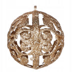 Set globuri si decoratiuni de Craciun, 101 piese, diverse dimensiuni, roz auriu