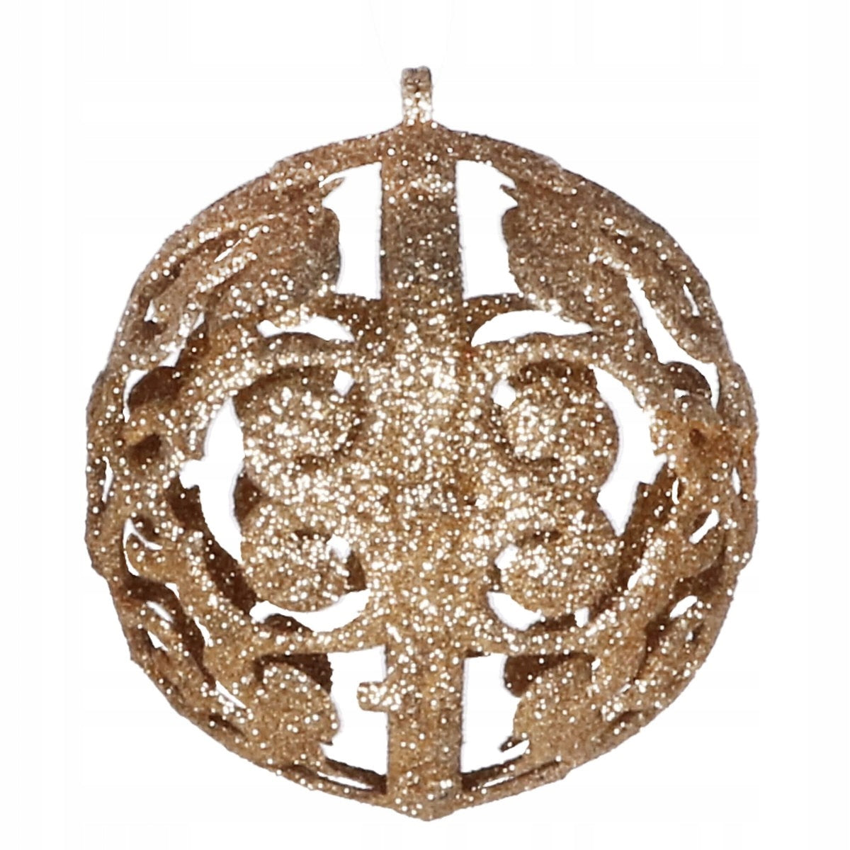 Set globuri si decoratiuni de Craciun, 101 piese, diverse dimensiuni, roz auriu