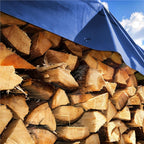 Prelata din polietilena impermeabila laminata, 60g/m2, 4x8m, albastra