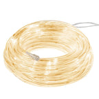 (DL) Instalatie tub furtun luminos pentru Craciun cu baterii 3xAA, 50 LED-uri, 5m, galben