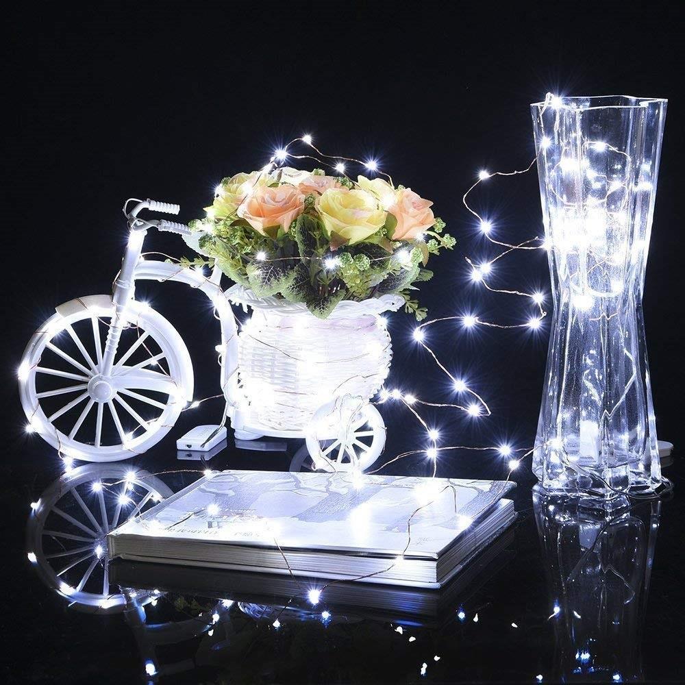 (DL) Instalatie lumina decorativa cu 300 LED-uri, telecomanda, 30m, iluminare alba