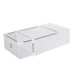 Set 10 cutii organizare pentru pantofi, 34x22x13, transparent