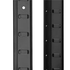 Raft cadru metalic modular pentru depozitare, 5 polite, 180x90x40cm, sarcina 825kg