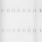 Cutie metalica din otel pentru 64 chei, echipata, 45x30x8cm, alba