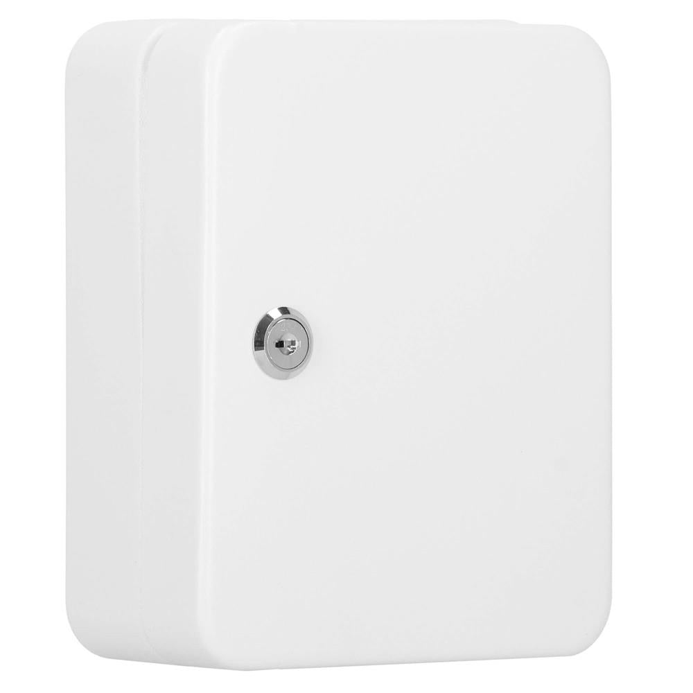 Cutie metalica din otel pentru 48 chei, echipata, 25x20x7.5cm, alba