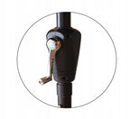 Umbrela terasa gradina, cu inclinare si husa, 300cm, Verde