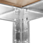 Raft cadru metalic modular pentru depozitare, 5 polite, 180x100x60cm, sarcina 1000kg