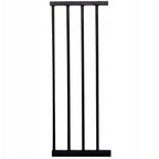 Poarta de siguranta Safety Gate pentru scari, ajustabila 111-117 cm, din otel si lemn, negru maro